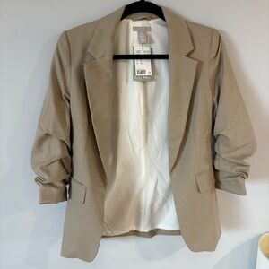 NWT H&M Tan Blazer